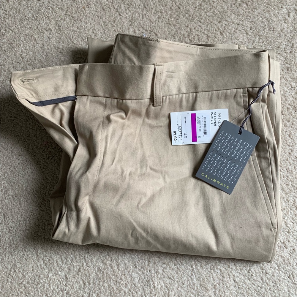 NWT khaki 36 open! Bought from Nordstrom